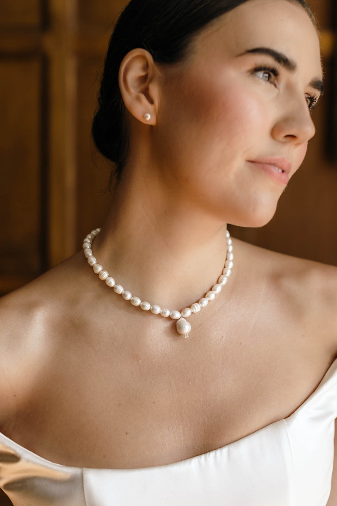 Emma Baroque Pearl Necklace