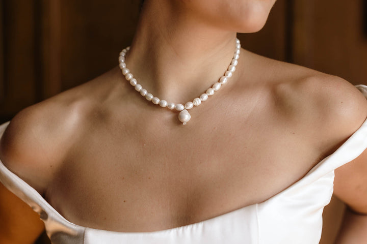 Emma Baroque Pearl Necklace