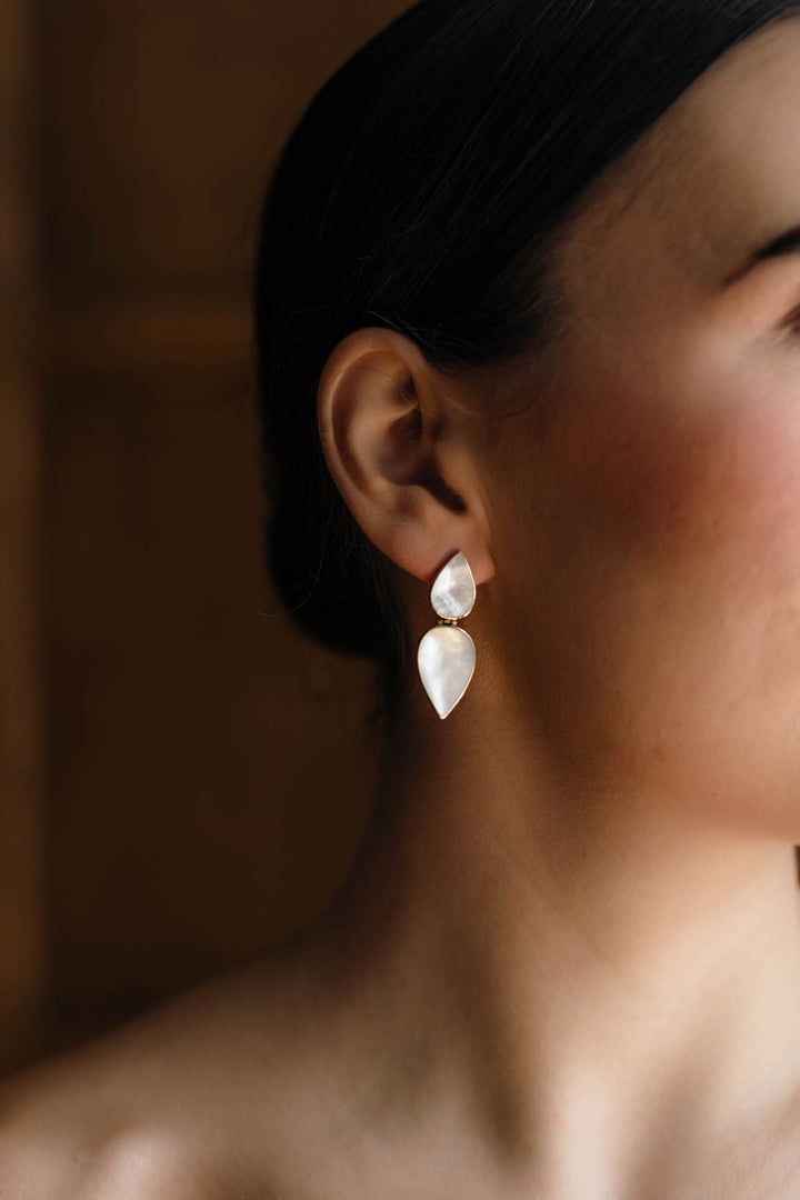 Warrioress Mother of Pearl Pear Drops