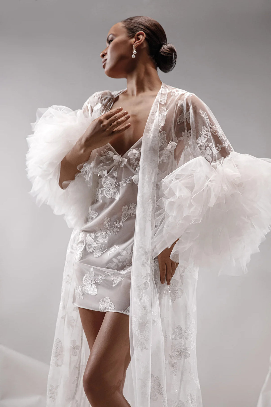 The Amelia Bridal Robe - A Stór