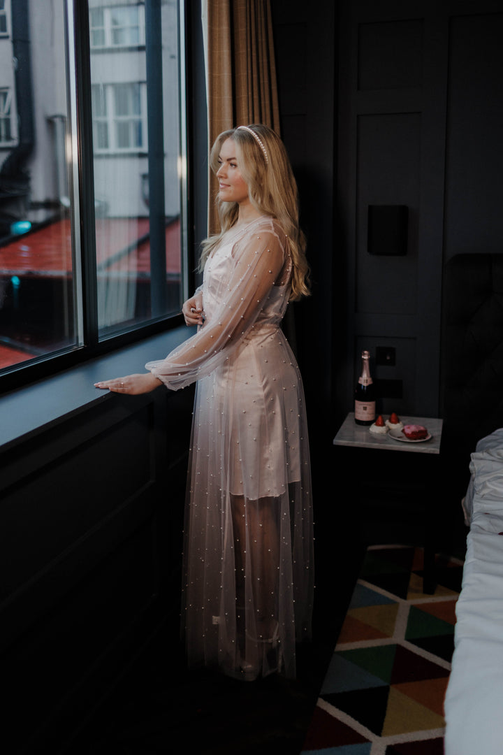 Der Kya Rose Bademantel (inkl. Unterkleid)