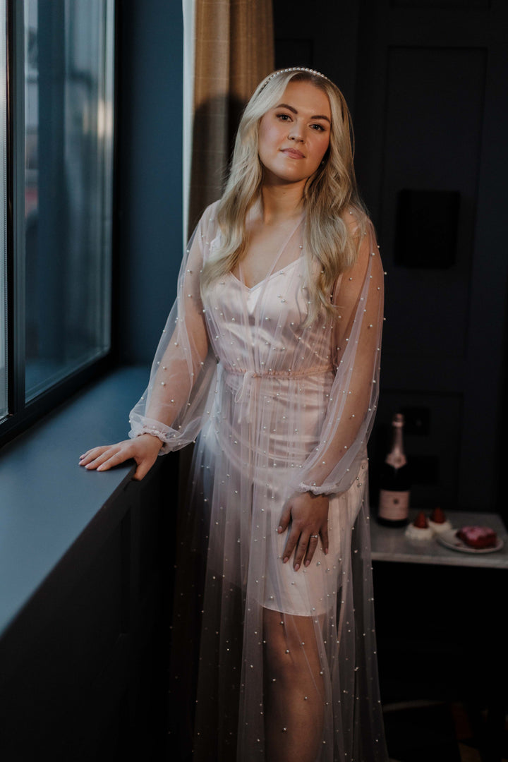 Der Kya Rose Bademantel (inkl. Unterkleid)