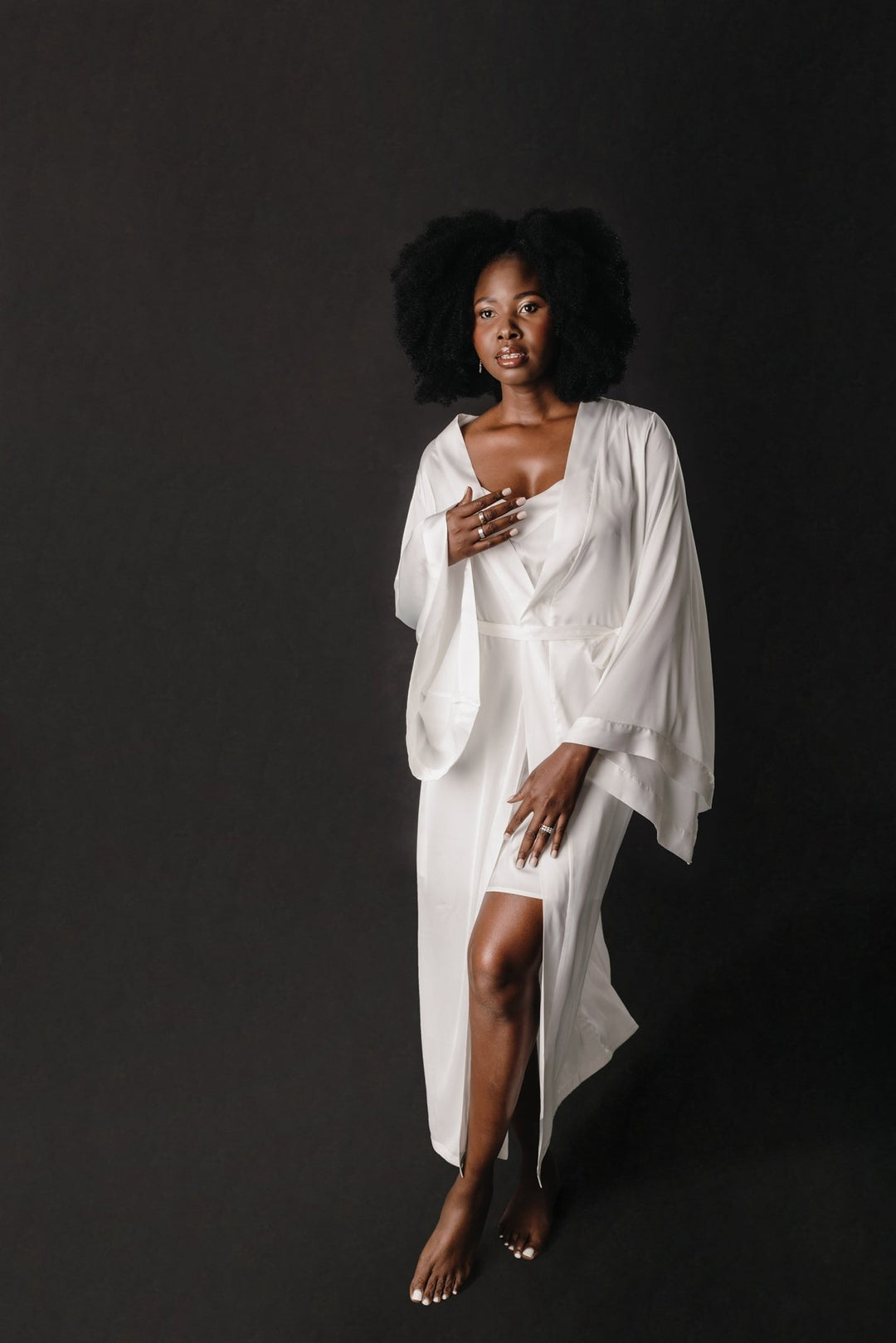 The Kimono Bridal Robe - A Stór