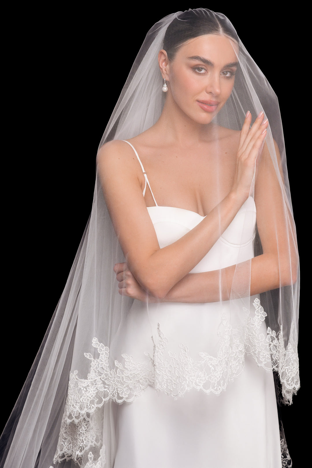 Madonna Veil with Blusher