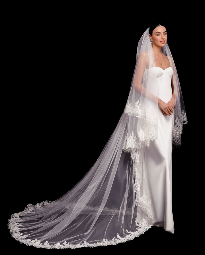 Madonna Veil with Blusher