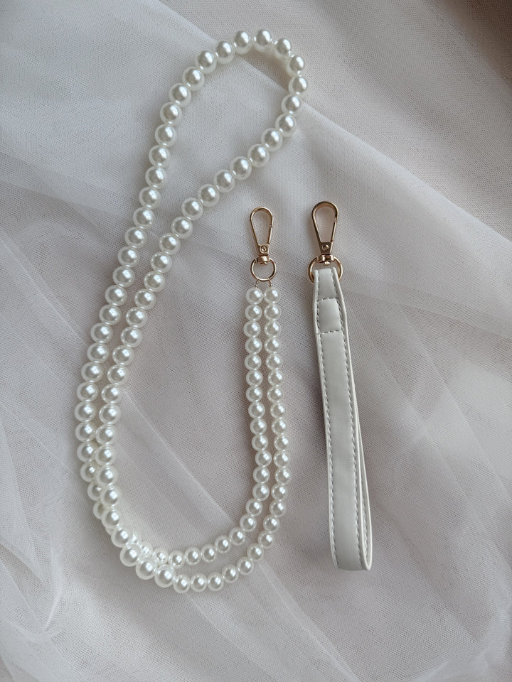 Pearl Mini Heart Bag