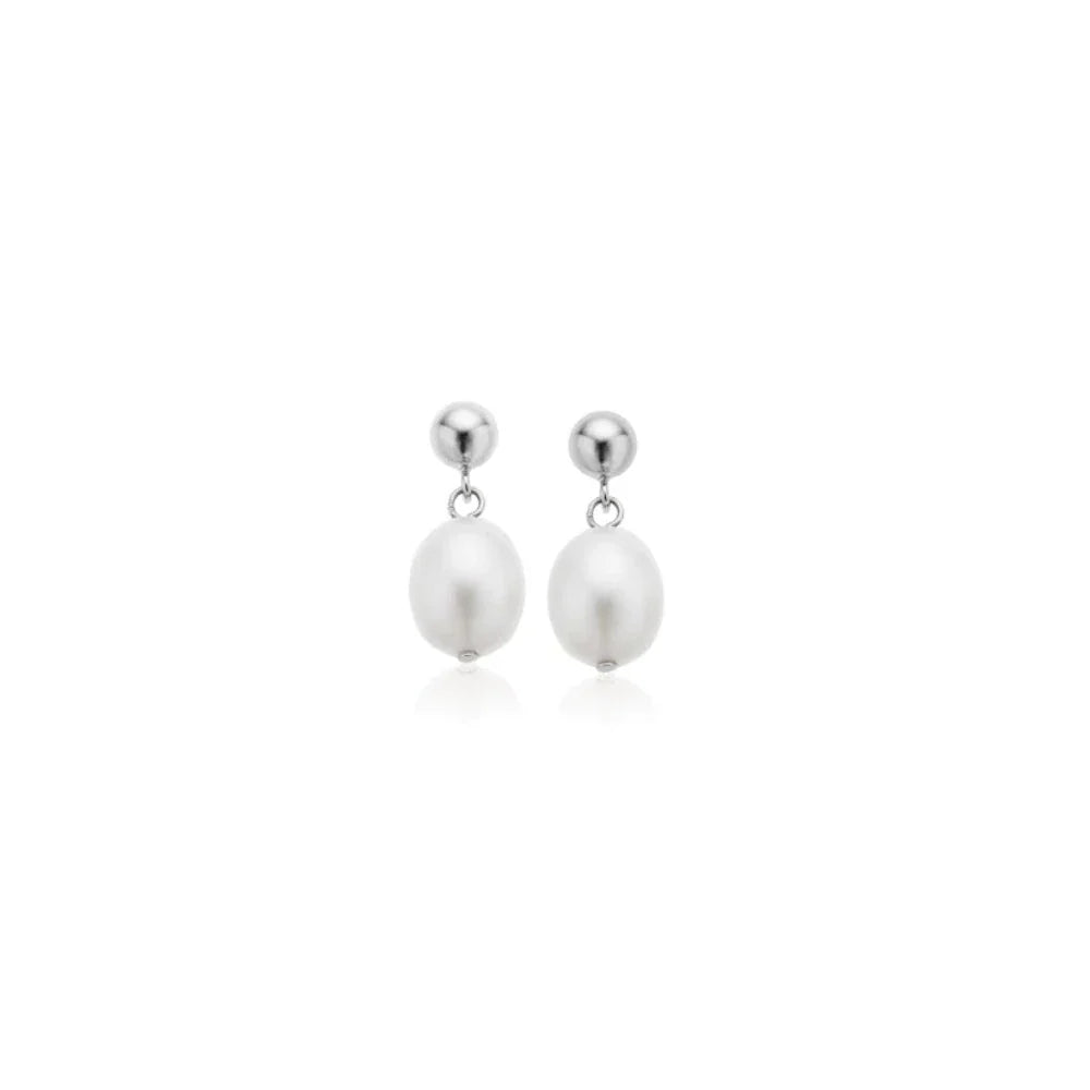 Natural Pearl Drop Earings