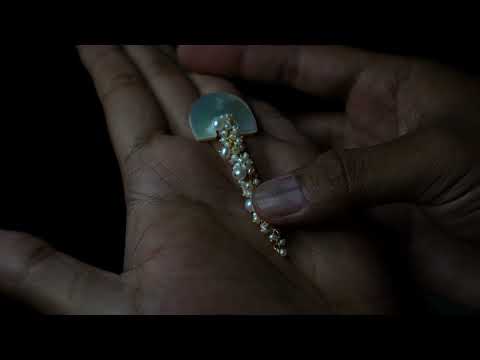 pearl earrings